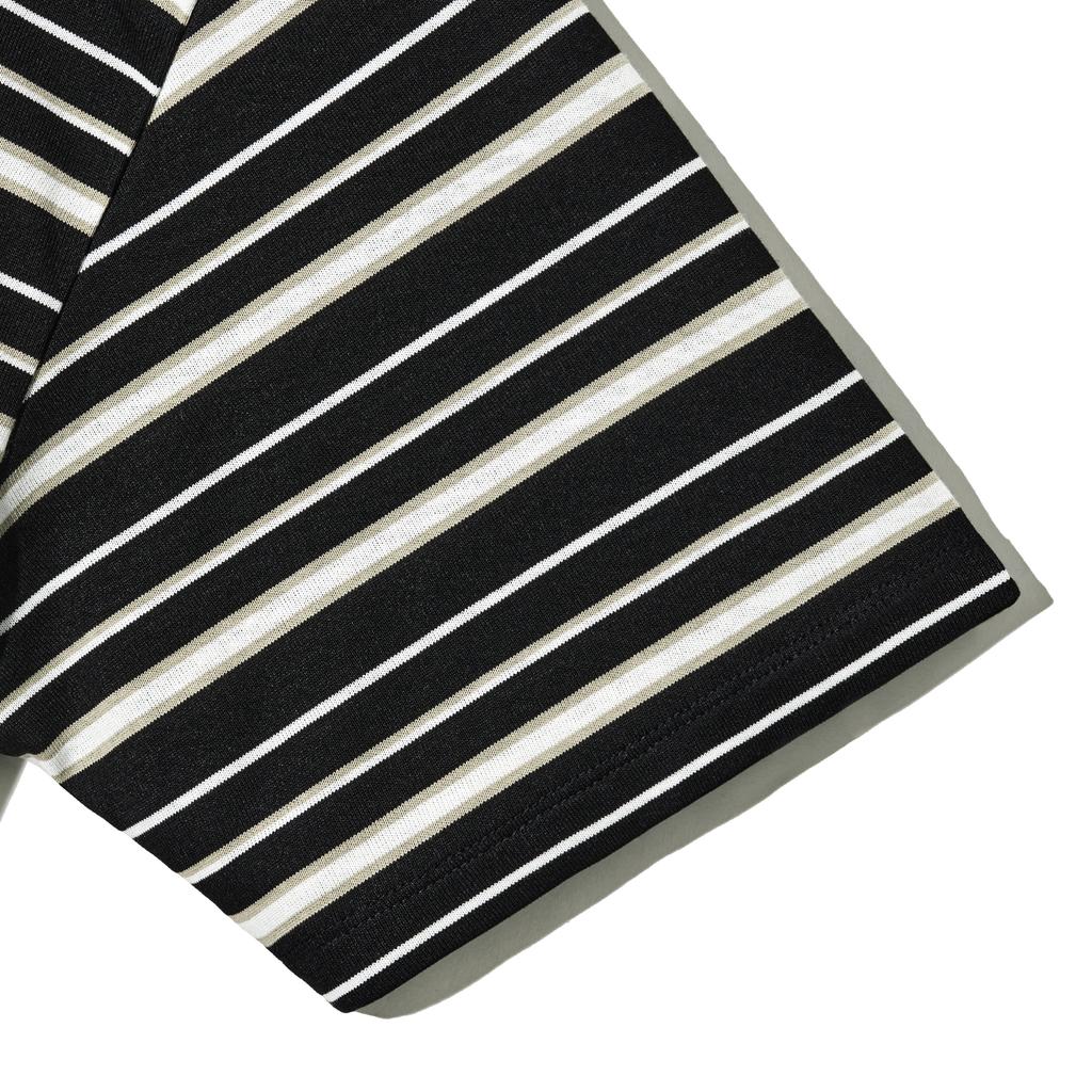 FILLUMINATE Monoline Stripe T-Shirt - Black