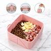 Silicone Collapsible Pet Food Water Bowl Lightweight Portable Feeder for Dogs Cats Daily Walking Camping Travel