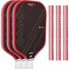 AMA SPORT Padel Racket Edge Guard 3-Pack Wear-Resistant Scratch-Proof Pro Training Match