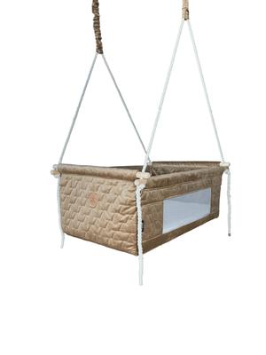 Babysäng - hängande säng - kamelbeige