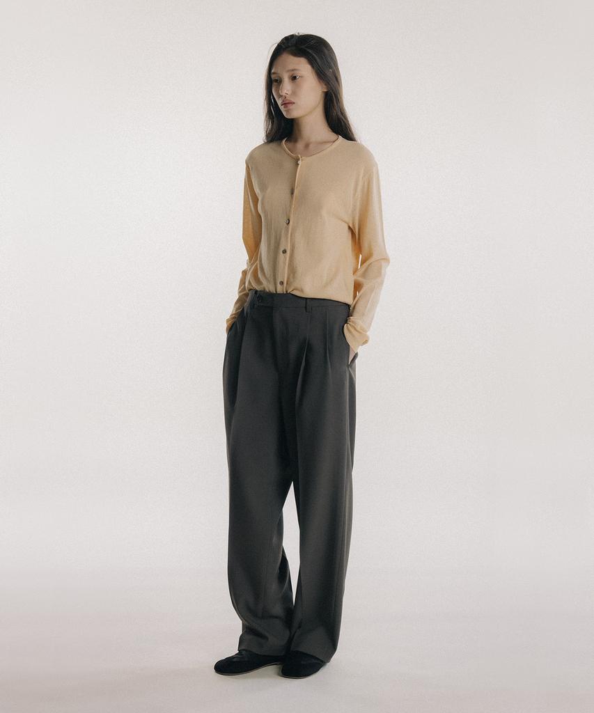 Beullaengkeulumumeon Chilling Pants_Moss Brown