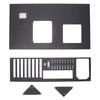 Motherboard Case Rack with Wide Body Heat Dissipation Design, Fits Motherboards Up To 305x245mm (ATX, M-ATX, ITX), for Mining Machines, PC Open Frame