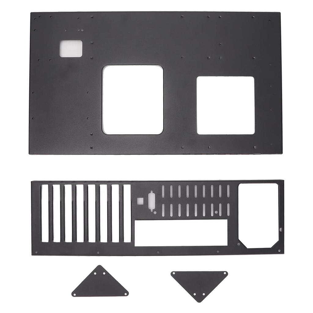 Motherboard Case Rack with Wide Body Heat Dissipation Design, Fits Motherboards Up To 305x245mm (ATX, M-ATX, ITX), for Mining Machines, PC Open Frame
