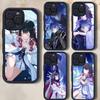 Genshin Impact Flins Columbina Phone Case For Iphone 11 12 13 14 15 16 17 Pro Max Mini Plus Soft TPU Back Cover