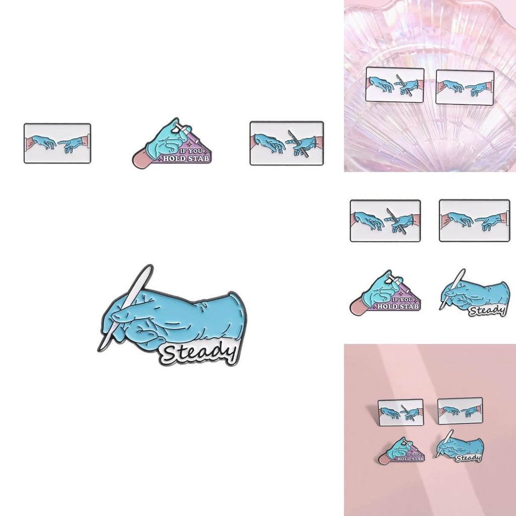 Vibrant Cartoon Themed Brooch With Adjustable Design Perfect For Daily Wear