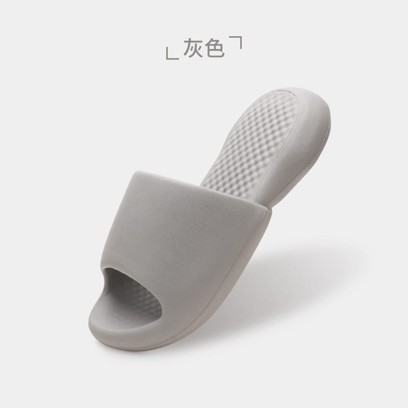Mode Hausschuhe Hausschuhe Für Weiche Sommer EVA Sandalen Stumm Rutschfest Damen Plateau Hausschuhe für Zuhause 2024 Pantoletten Weich Große Größe