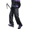 Outdoor Workwear Tactical Pants for Men, Spring And Summer Versatile Waterproof Paratrooper Straight-Leg Casual Trousers, 8361 Black S