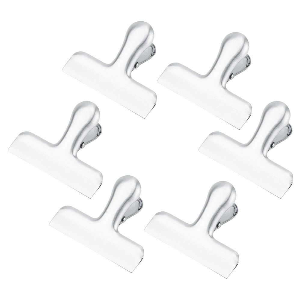 Stainless Steel Food Bag Clips Heavy Duty Bag Clips Air Tight Seal Grip Clips for Home Office