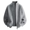 2025 Autumn/Winter Men's Thick Round Neck Knit Pullover