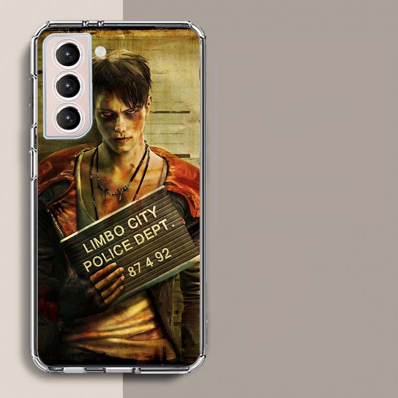 D-Devil May Cry DMC Phone Case For Samsung Galaxy S25 Edge S24 S23 FE S21 S20 S10 Plus S22 S26 Ultra Cover Clear Cases TPU Capa