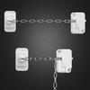 Adjustable Window Security Lock for Child Safety Ventilation Self Adhesive No Drilling Window Restrictor for Metal Wooden Sliding Window