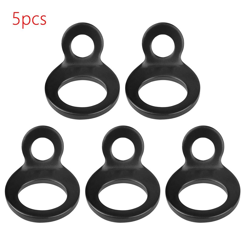 

2/5 шт. Многоцелевая О-образная пряжка для крепления, черная точка крепления для автомобиля, грузовика, велосипеда 5pcs