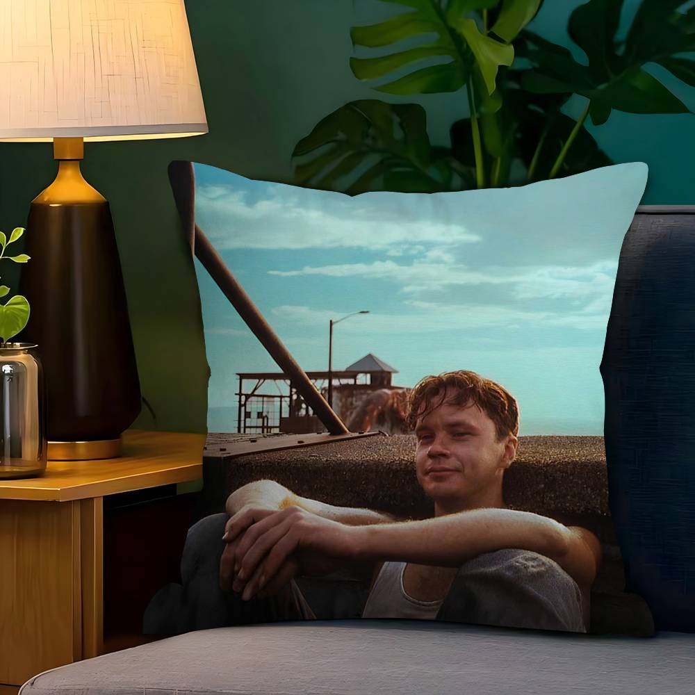 80s Movie Shawshank Redemption Cushion Cover Car Throw Pillow Case For Sofa Car Christmas Gift