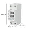 Relay Over Current Protector Adjustable Over Under Voltage Protective Device Digital Display Short Circuit Protector Accessories