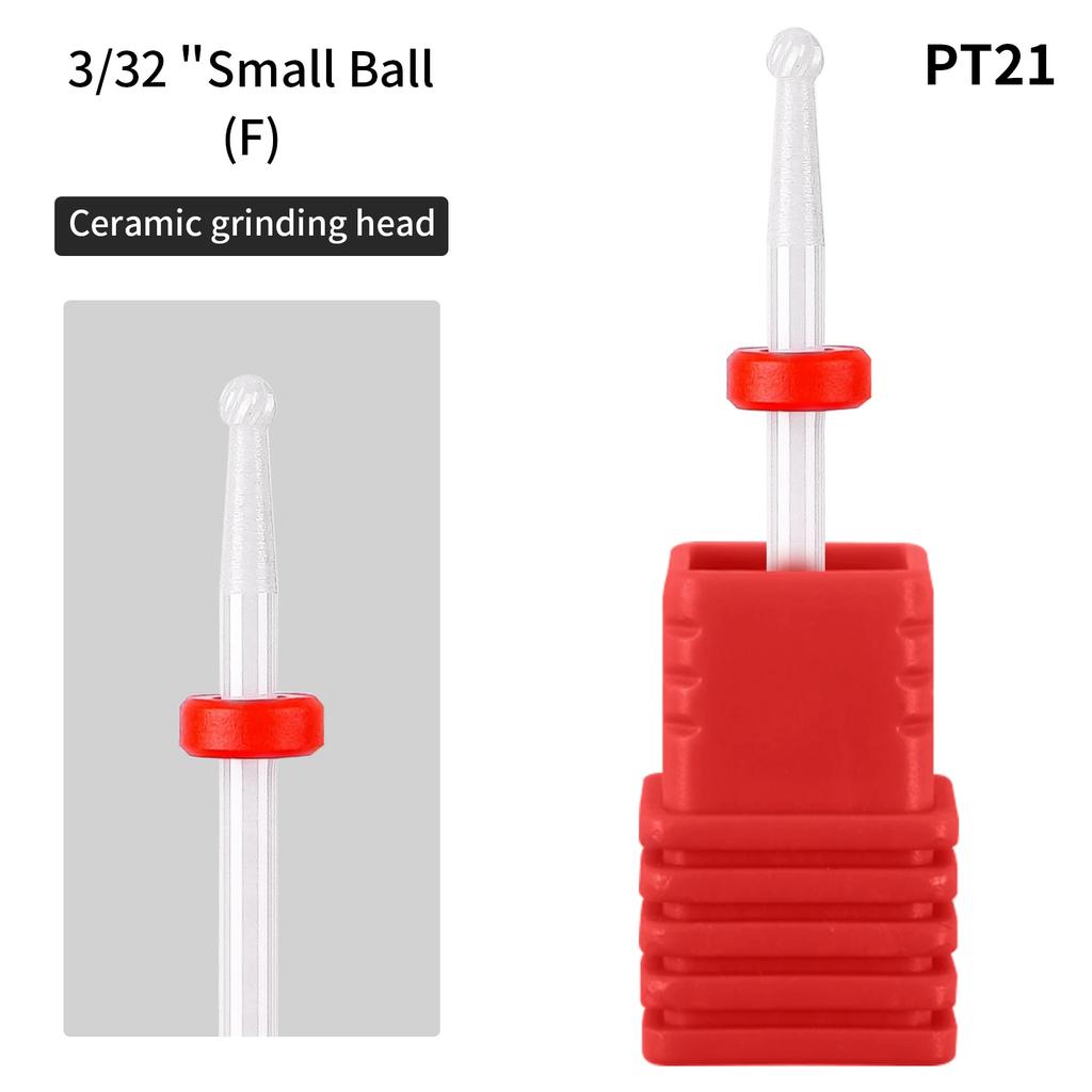 25 Types Ceramic Milling Cutter Nail Drill Bit Electric Manicure Pedicure Mill Bits Machine Files Nail Art Tools Equipment