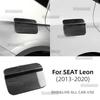 For SEAT Leon MK3 2013 2014 2015 2016 2017 2018 2019 2020 Car Hard Dry Carbon Fiber Sticker Fuel Tank Cap Trim LHD RHD