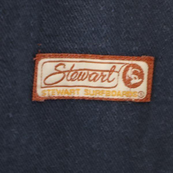 Stewart Surfbord Denim Half-zip Pullover Jacket S Men's Used