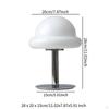 Glass Bedside Lamp Lollipop Decorative Night Light Modern Desk for NightStand