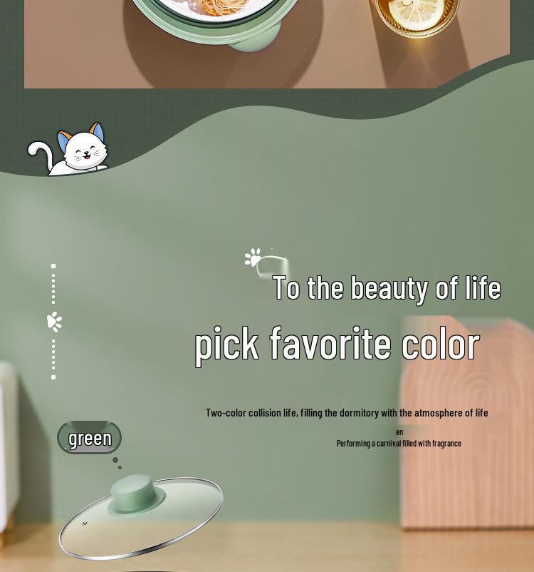 Multifunctional Mini Electric Cooker for Dorms and Small Spaces