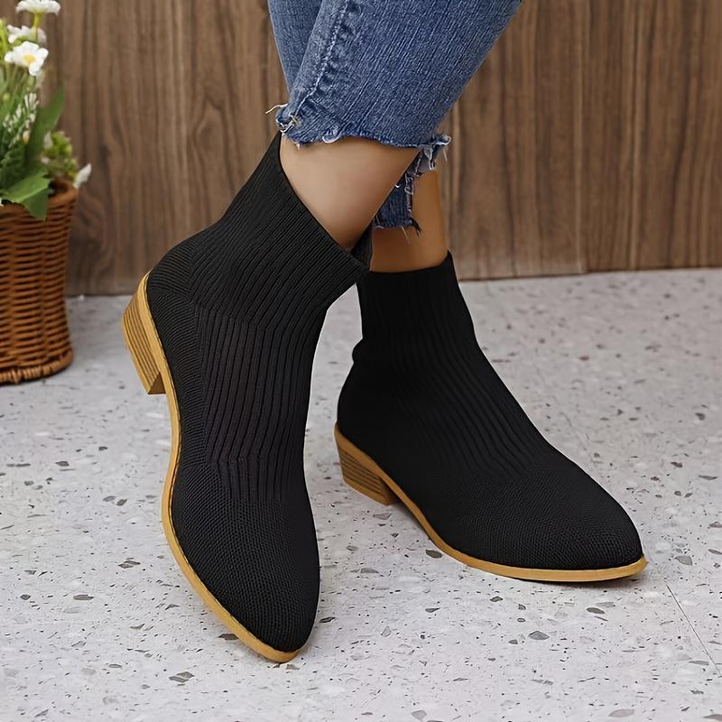 

Женские ретро ботильоны на массивном каблуке с противоскользящей подошвой - Ярко-желтые и горчично-желтые всесезонные удобные ботильоны до щиколотки с круглым и заостренным носком Size 42