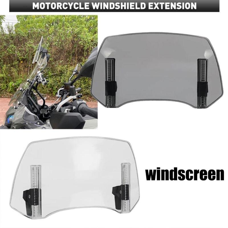 Motorcycle Deflector Universally Motorcycle Modified Windshield Windscreen PC Lens Windscreen for Most Model