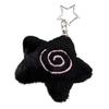 Adorable Starfish Sturdy Plush Keychain Lovely Bag Charm Accessory Portable for Girls Teens Couples Daily Casual Use