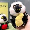 Cute And Fun Plush White Face Monkey Keyring Ideal For Key Accessories And Small Gifts