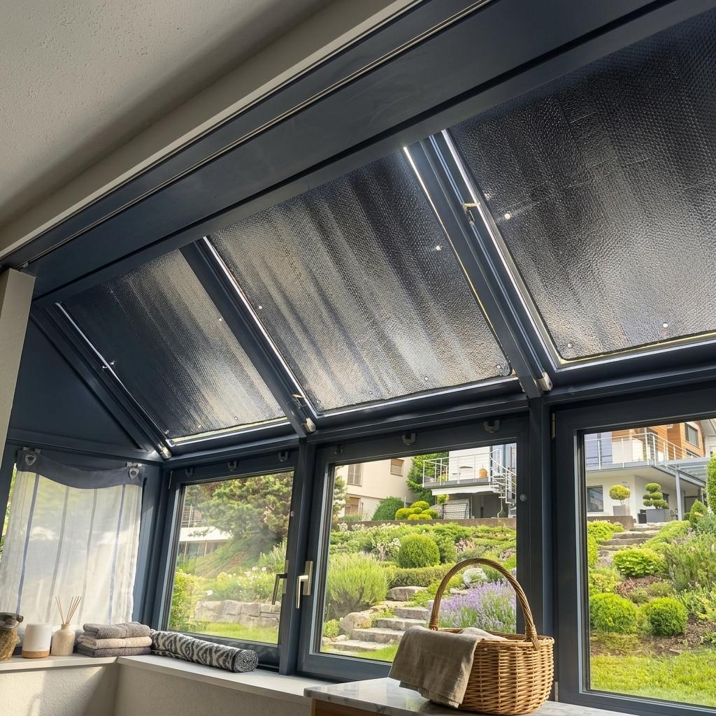 Window Glass Shading Film Sun Shade Protector Pad Room Office Sunshine Room Insulation Film Anti UV Sunshade Aluminum Foil