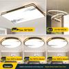 2025 LED Ceiling Light: Bright Core Design for Living, Bedroom, Study, and Dining Rooms, Wrought Iron Fixture