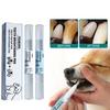 2 Pezzi 3ML Penna per Pulizia Denti Animali Cani Gatti Rimuovi Tartaro Naturale Pulitore Macchie Dentali Animali Accessori per Animali