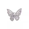 Hollow Butterfly Exaggerated Ring - Hand Jewelry R7146