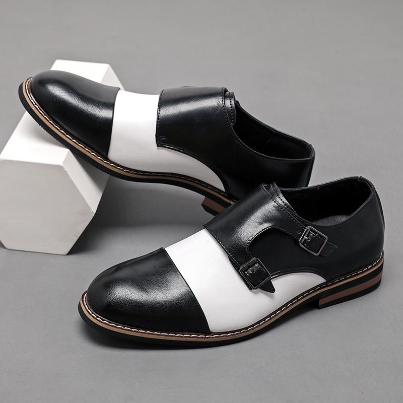 Fashion American Business Men Loafers Casual Comfortable Breathable Fashion Round Toe Shoes British Party Shoes Men Size 38-48