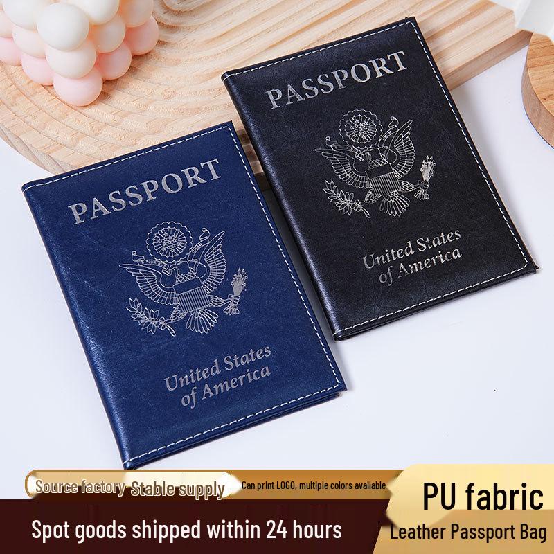Cross-border PU Leather Passport Holder: Custom Logo Travel Cover and Multi-functional Protector