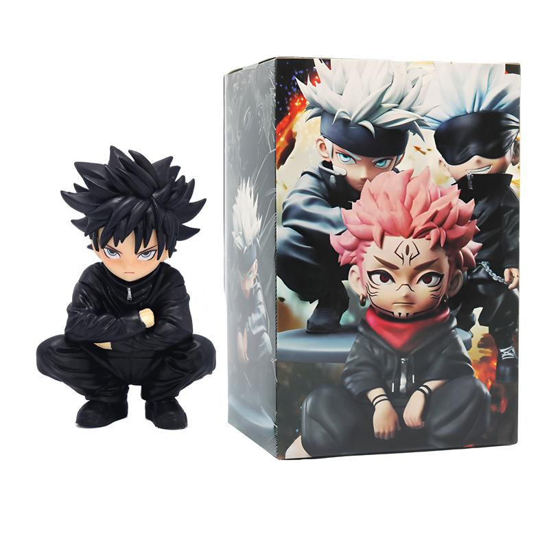 Jujutsu Kaisen Anime Figure Style Satoru Gojo Action Figure Lord Of The Curse Sukuna Figurine Collection Model Doll Toys