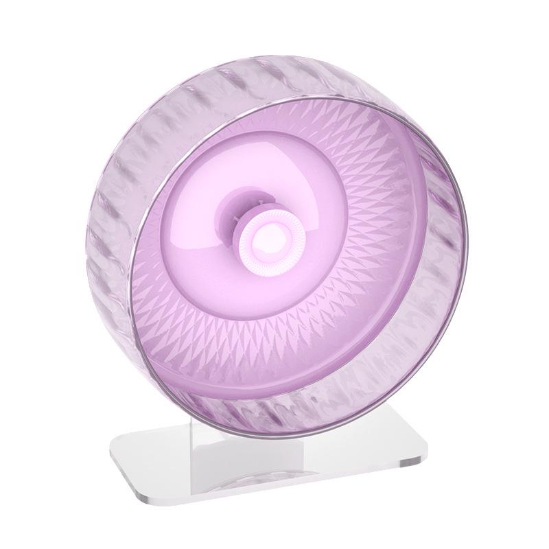 23cm Ultra-Quiet Hamster Running Wheel - Large Roller Toy for Golden Bear Cages