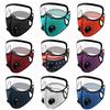1 Filtro para máscaras térmicas, máscaras de proteção, máscaras de ciclismo, lentes removíveis, proteção contra poeira para desporto