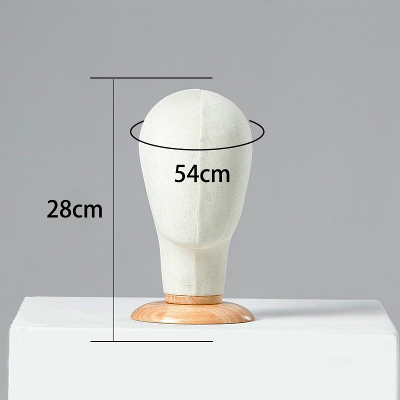 Desktop Female Mannequin Hat and Wig Display Stand