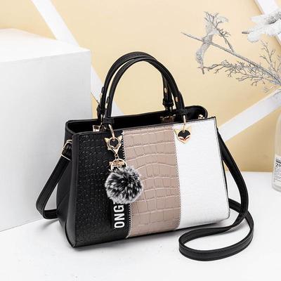 Bag Women's 2022 New Atmospheric Single Shoulder Handbag Korean Version Fashionable and Simple Women's Bag