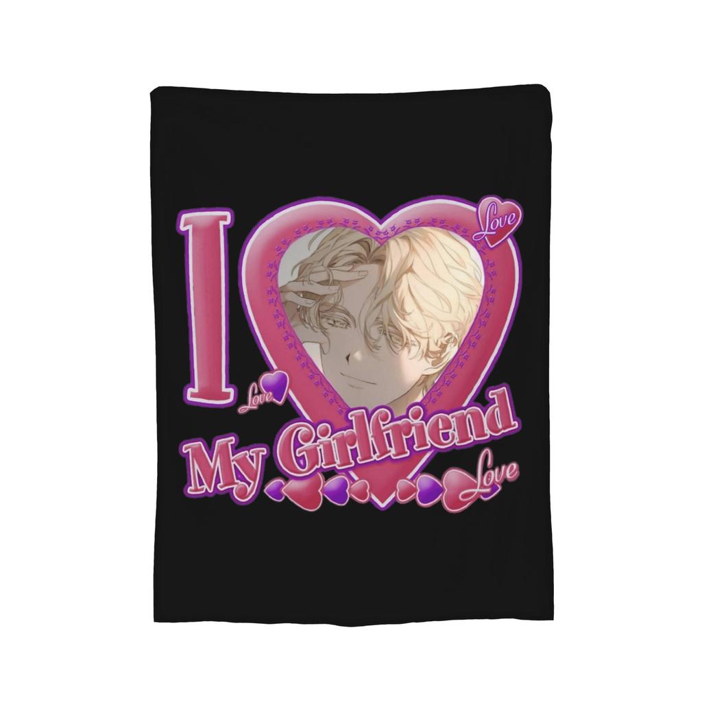 Alien Stage Luka I love my girlfriend Blanket Fleece Winter Breathable Warm Throw Blankets for Bedding Travel Rug Piece