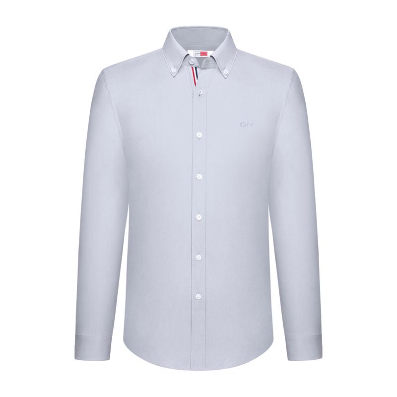 

Goldlion GY Men s Silk Blend Easy-Care Long Sleeve Shirt 2XL