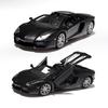 Maisto 1:24 Lamborghini Aventador LP 700-4 Roadster Diecast Model Car - Black