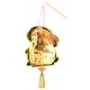 Chinese DIY Rabbit Lantern Kit Mid-Autumn Festival Handheld Glowing Lantern Retro Rabbit Lamp for Spring Festival New Year Party Decor