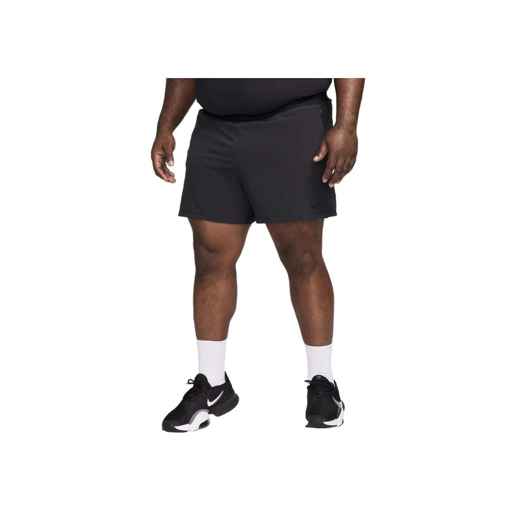 Nike Flex Rep Solid Logo Unlined Fitness Shorts Men Shorts Black FN3002-010
