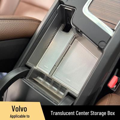 Compatible Storage Box for Volvo XC60, S90, XC90, S60, V90 Center Console Armrest