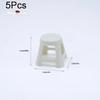 5Pcs/Set Dollhouse Miniature Plastic Stools Model Mini Simulation Chairs Ornaments Dolls House Decor Pretend Play Toy For Kids