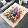 Sonic Hedgehog Carpet Rug For Living Room Bedroom Home Sofa Decoration Kids Play Nonslip Floor Mat