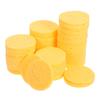 50Pcs Facial Sponge Natural Wood Pulp Soft Skin Friendly Cleansing Sponge Makeup Remover Puff Deep Face Care Tool