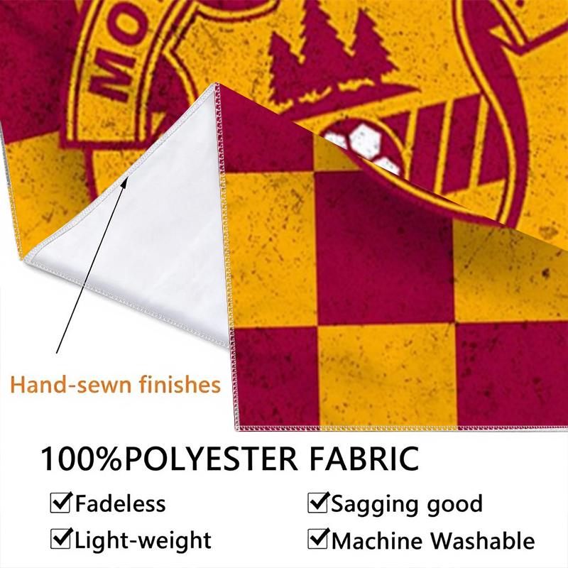 Motherwell FC Wall Tapestry Aesthetic Wall Hanging Printed Fabric Blanket Decorative Tapestries for Bedroom Living Room Home Decor