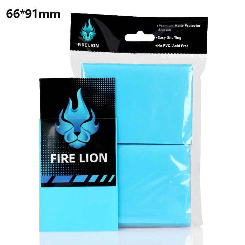 100PCS 66x91mm Matte Entertainment Card Sleeves Holder for TCG Cards Protector for MTG Card Sleeves Game Cards Frosted Sleeve