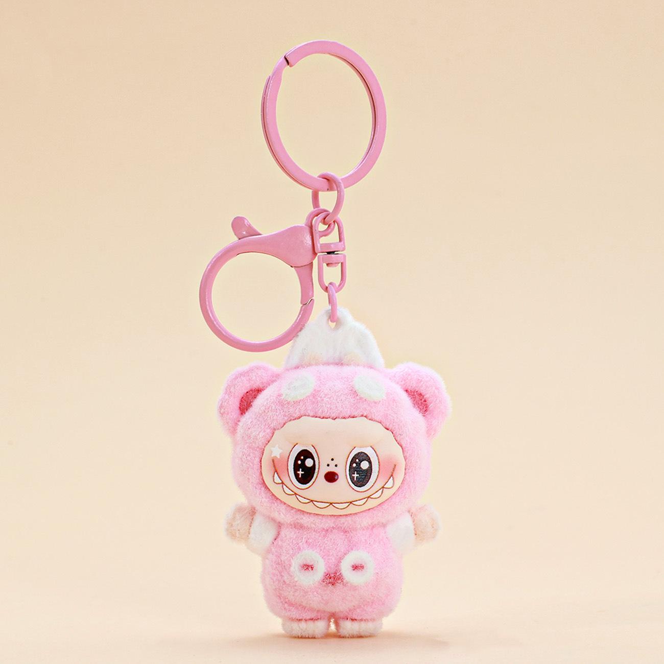 

мини Брелок Lubu Милая Мягкая Силиконовая Кукла Шарм для Рюкзака для Девочек Стильный Аксессуар Мини-Фигурка Independent Packaging